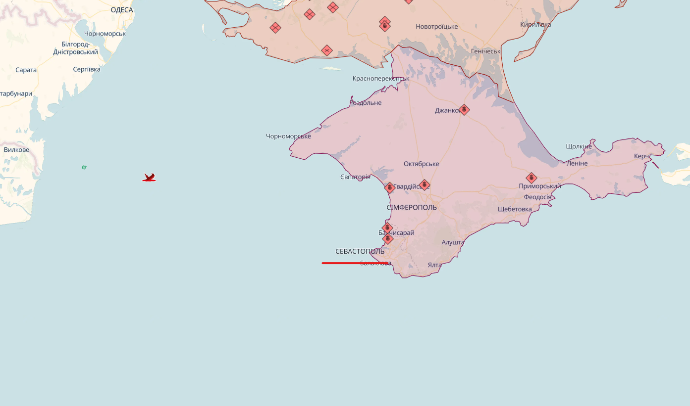 В тимчасово окупованому Севастополі жаліються на вибухи