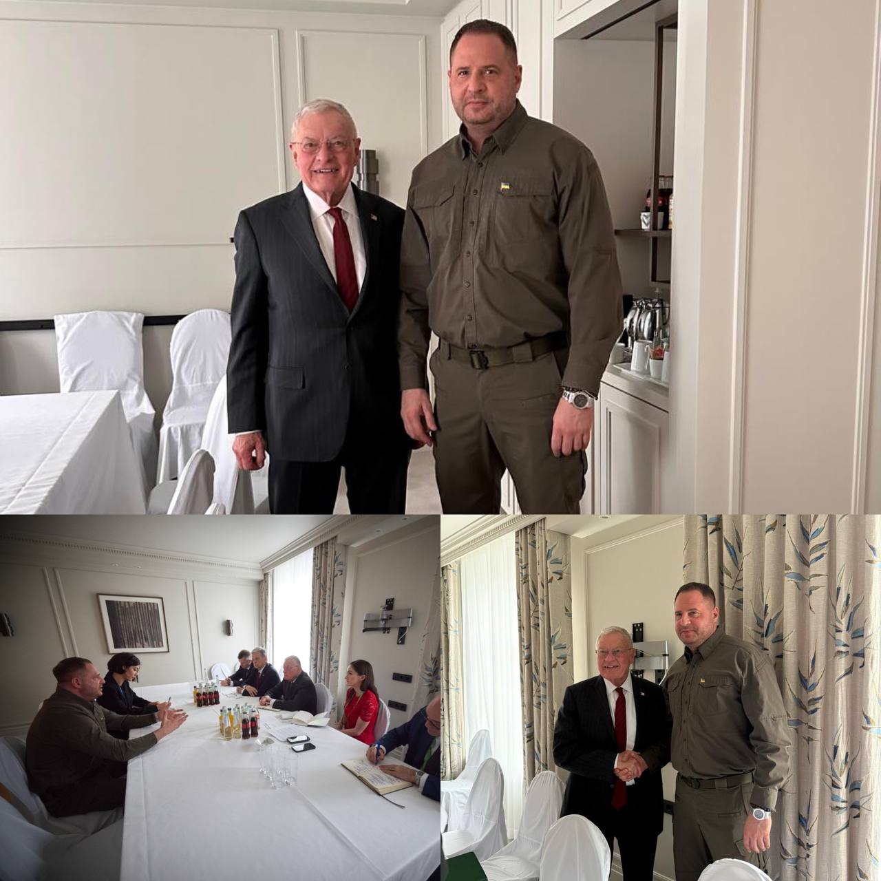 Єрмак розповів, про що говорив з Келлогом