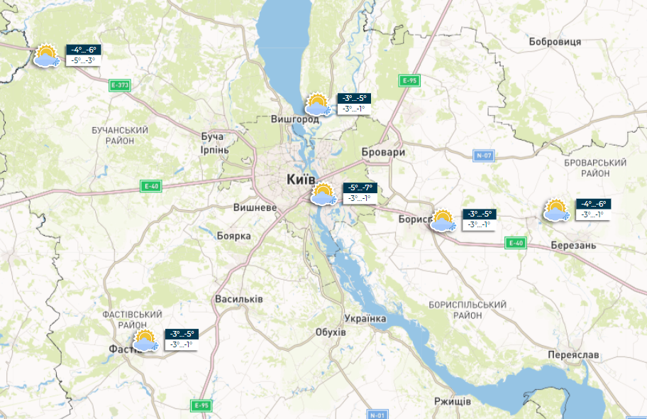 В Україну знову йде похолодання: прогноз погоди на сьогодні