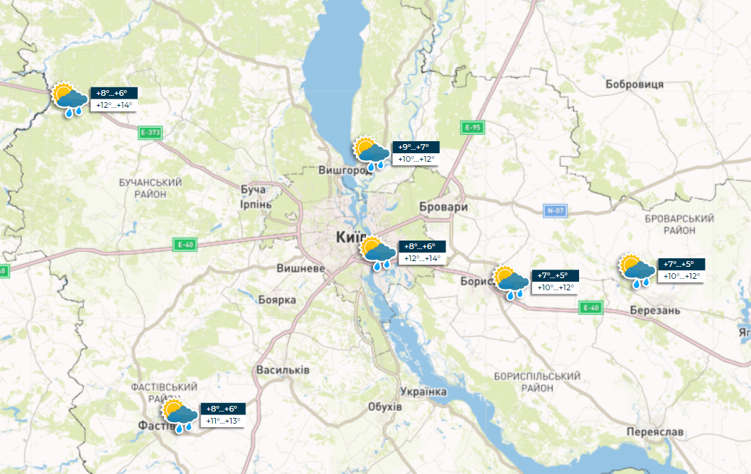 Украину снова накроет дождь и сильный ветер: прогноз погоды на завтра