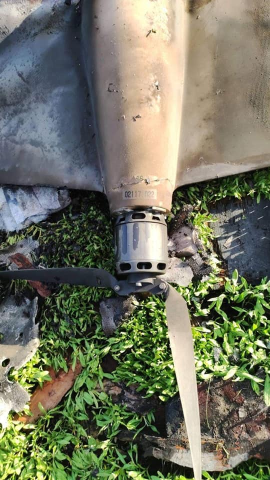 "Уникальное" хорошо падает. Украинские пехотинцы сбили "высокоточный" российский беспилотник