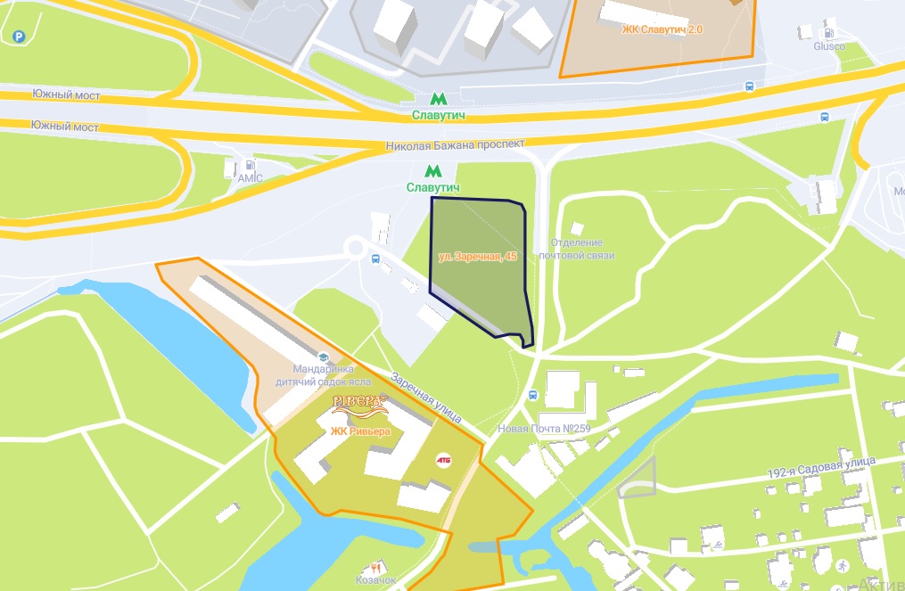 В Киеве строят 10-этажный "храмовый комплекс" с апартаментами: первые фото