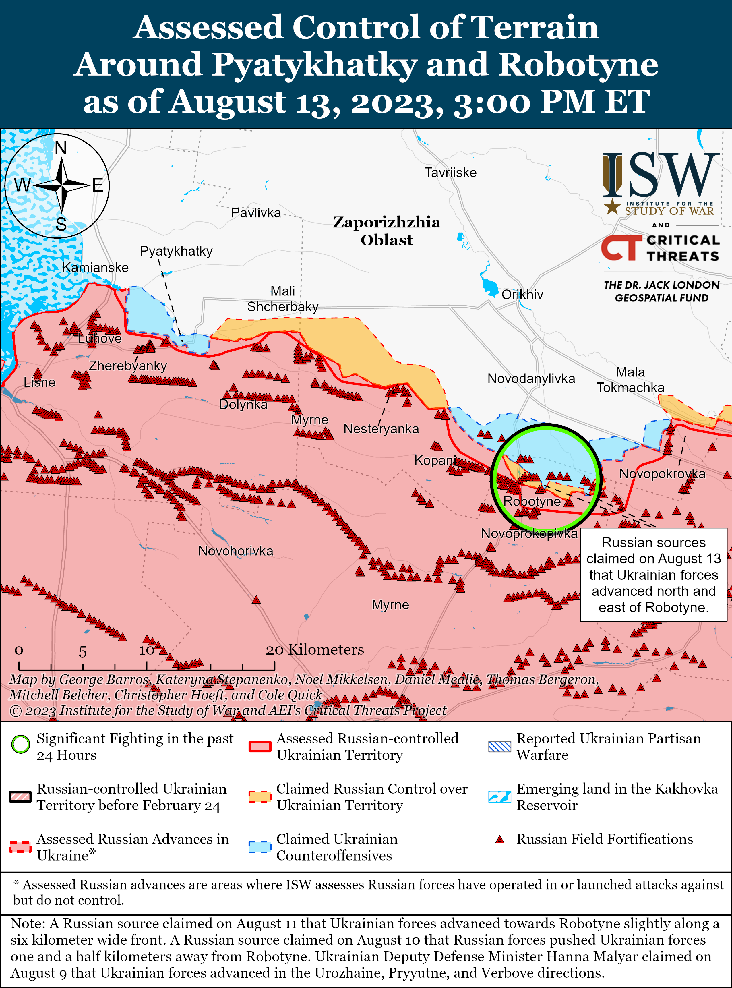 ЗСУ розвивають успіх на півдні, і не дають ворогу просуватися під Куп'янськом: карти ISW