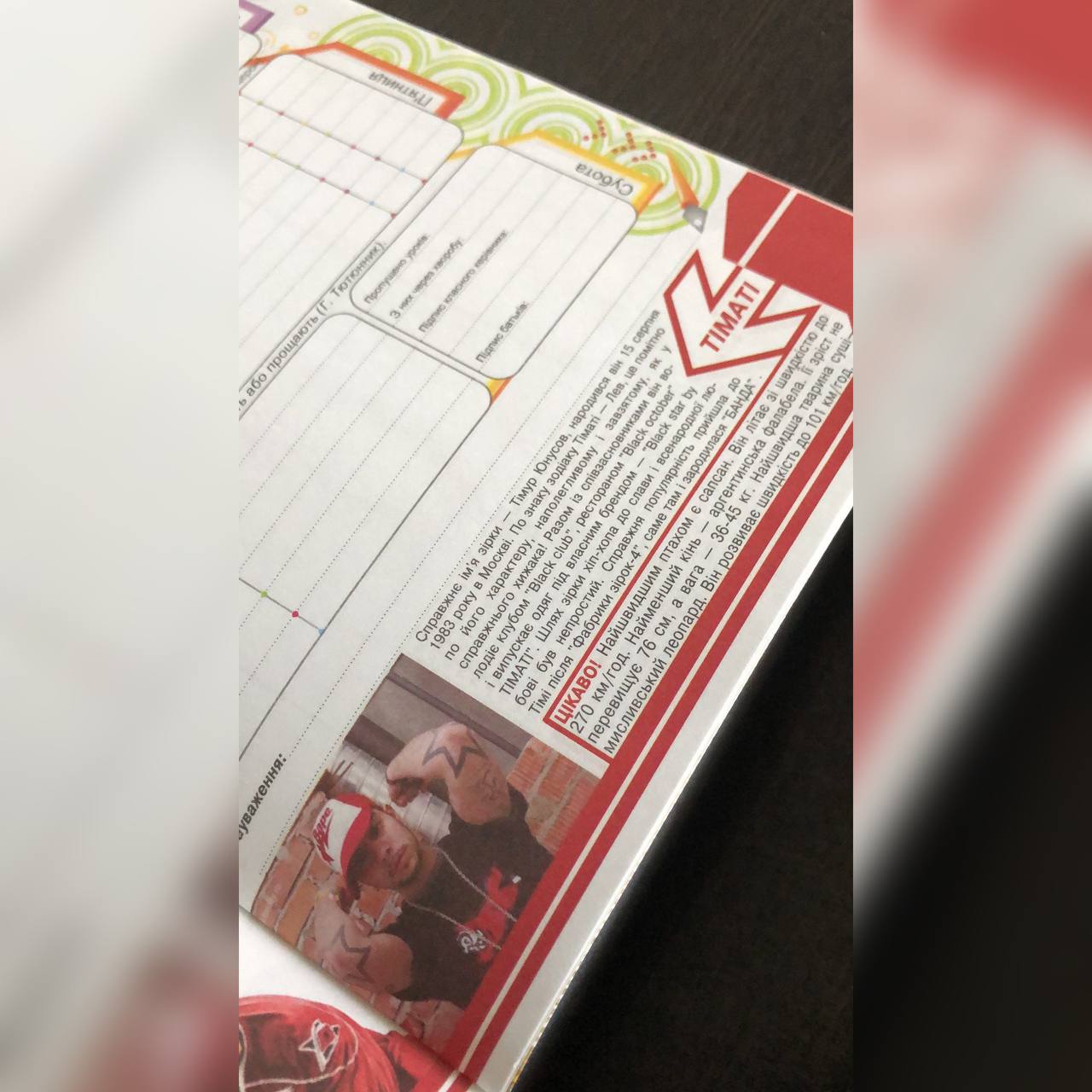 В украинских школьных дневниках прославляют Ленина и Тимати: разгорается скандал