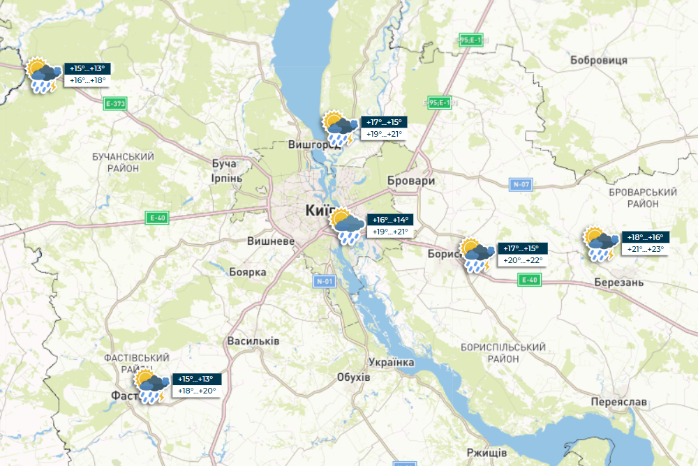 Синоптики не тішать: якою буде погода в Україні 26 травня