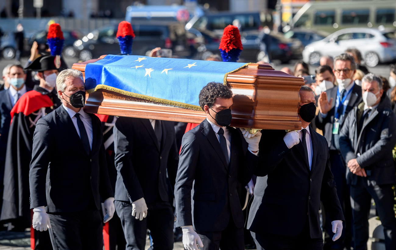 У Римі поховали главу Європарламенту Давида Сассолі