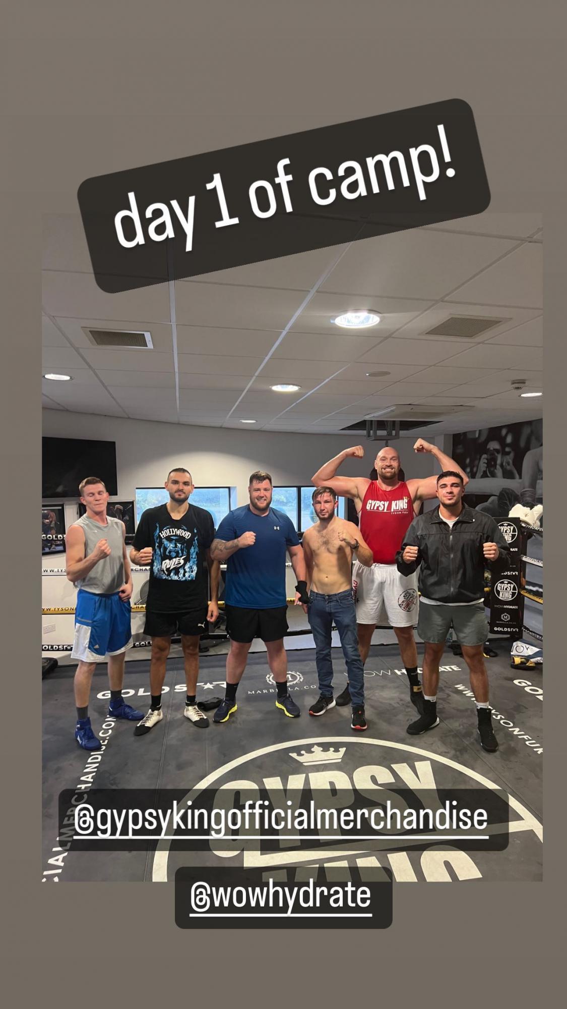 Ф'юрі оголосив про старт підготовки до нового поєдинку