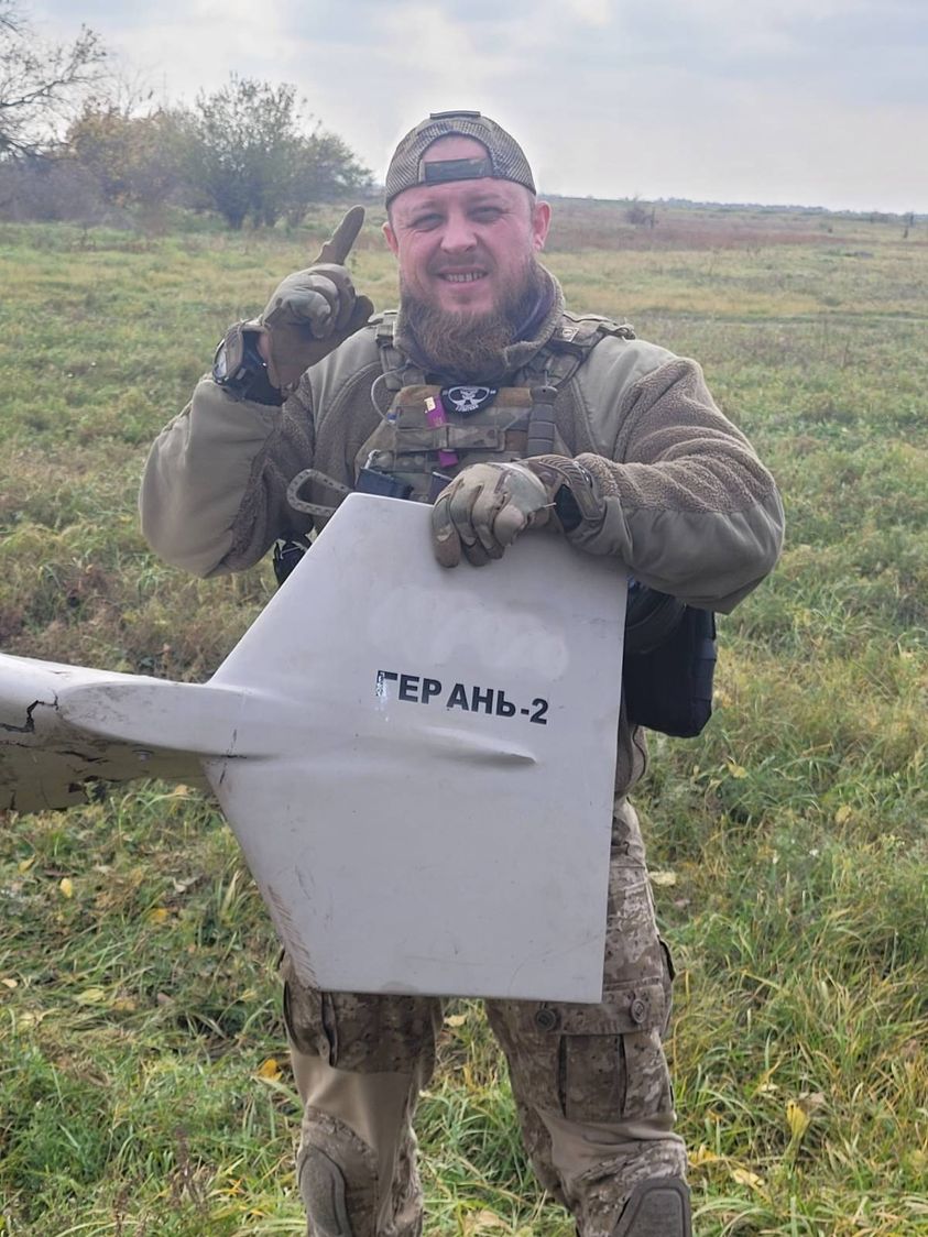 Украинские бойцы уничтожили еще один дрон-камикадзе из стрелкового оружия