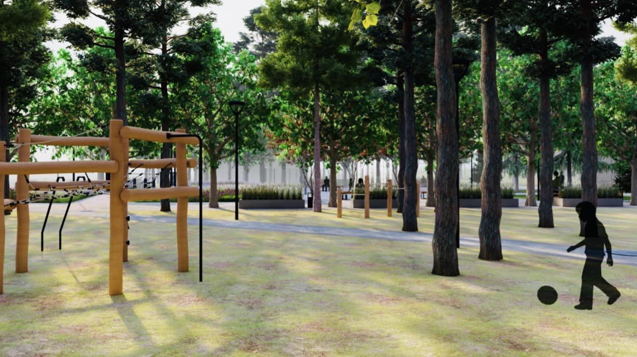 Під Києвом облаштують новий сквер, який зачарує всіх: перші фото