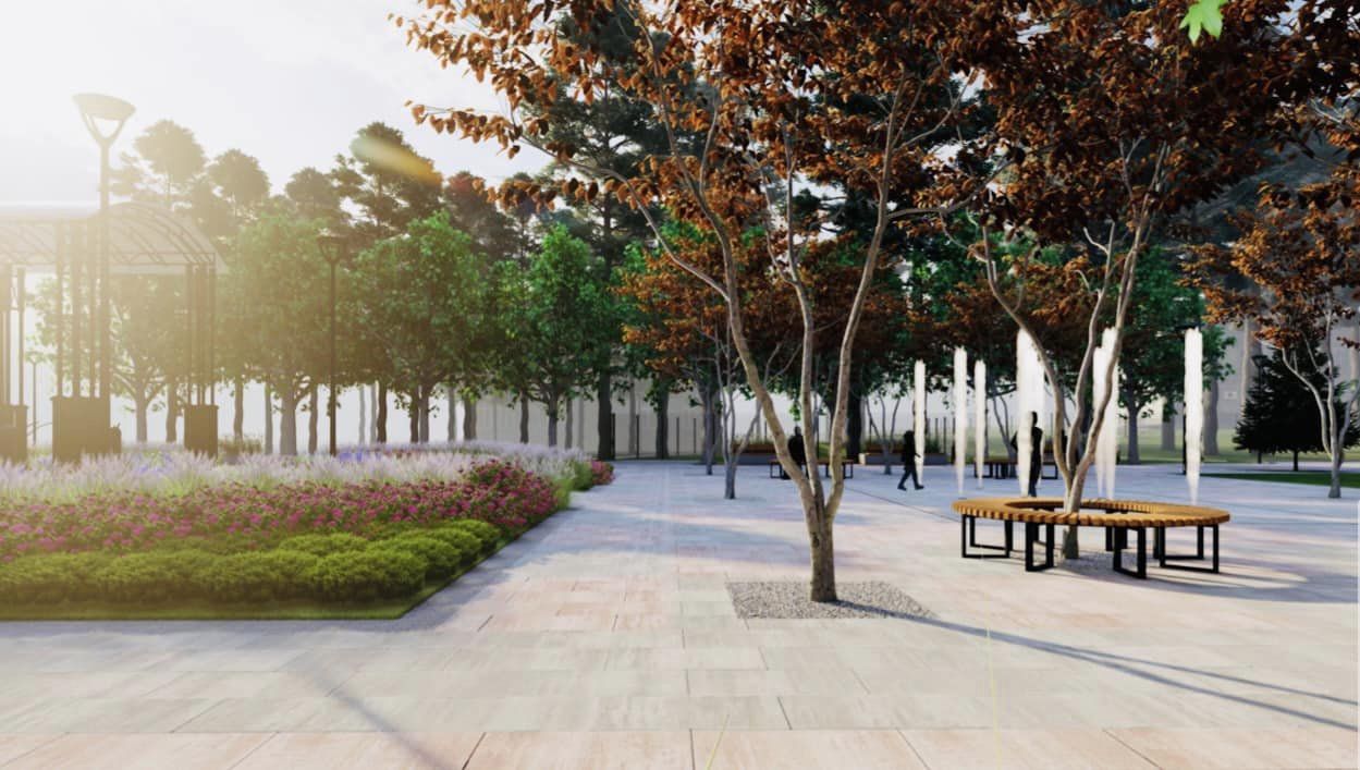 Під Києвом облаштують новий сквер, який зачарує всіх: перші фото
