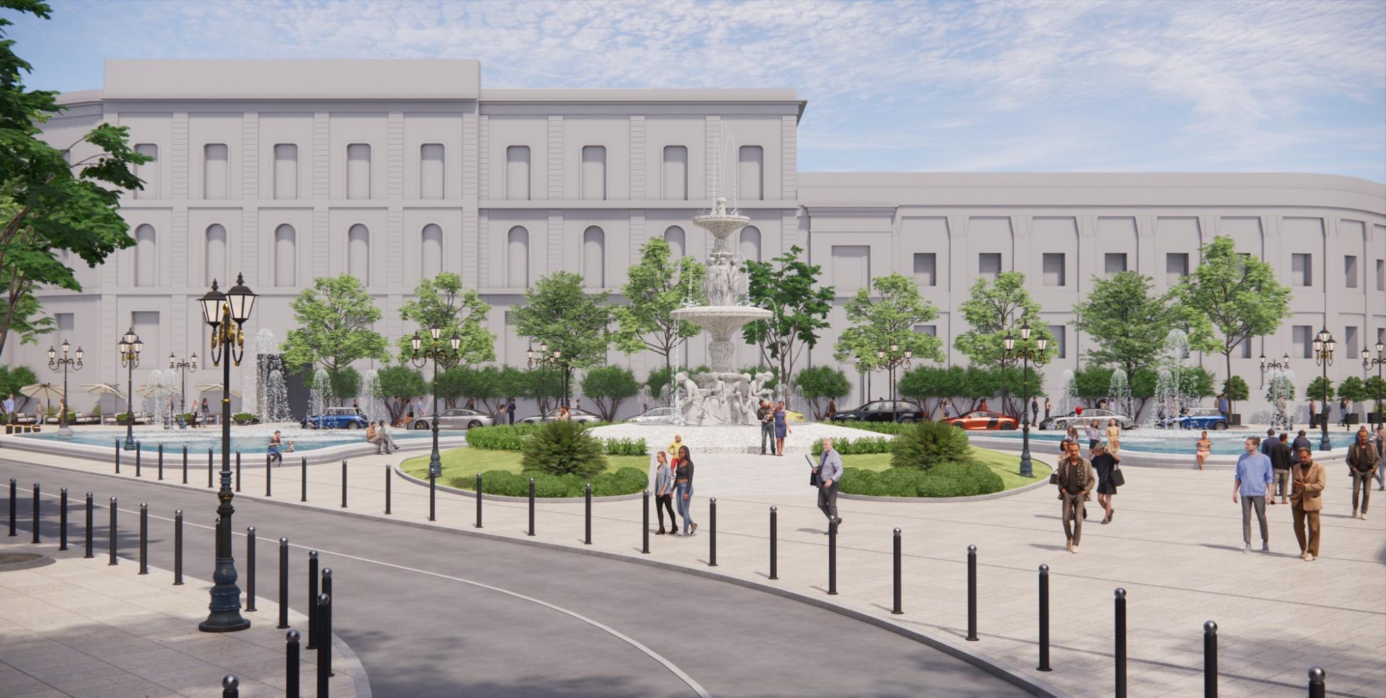 Що буде замість пам'ятника Катерині ІІ? Ось таким може стати центр Одеси (фото)