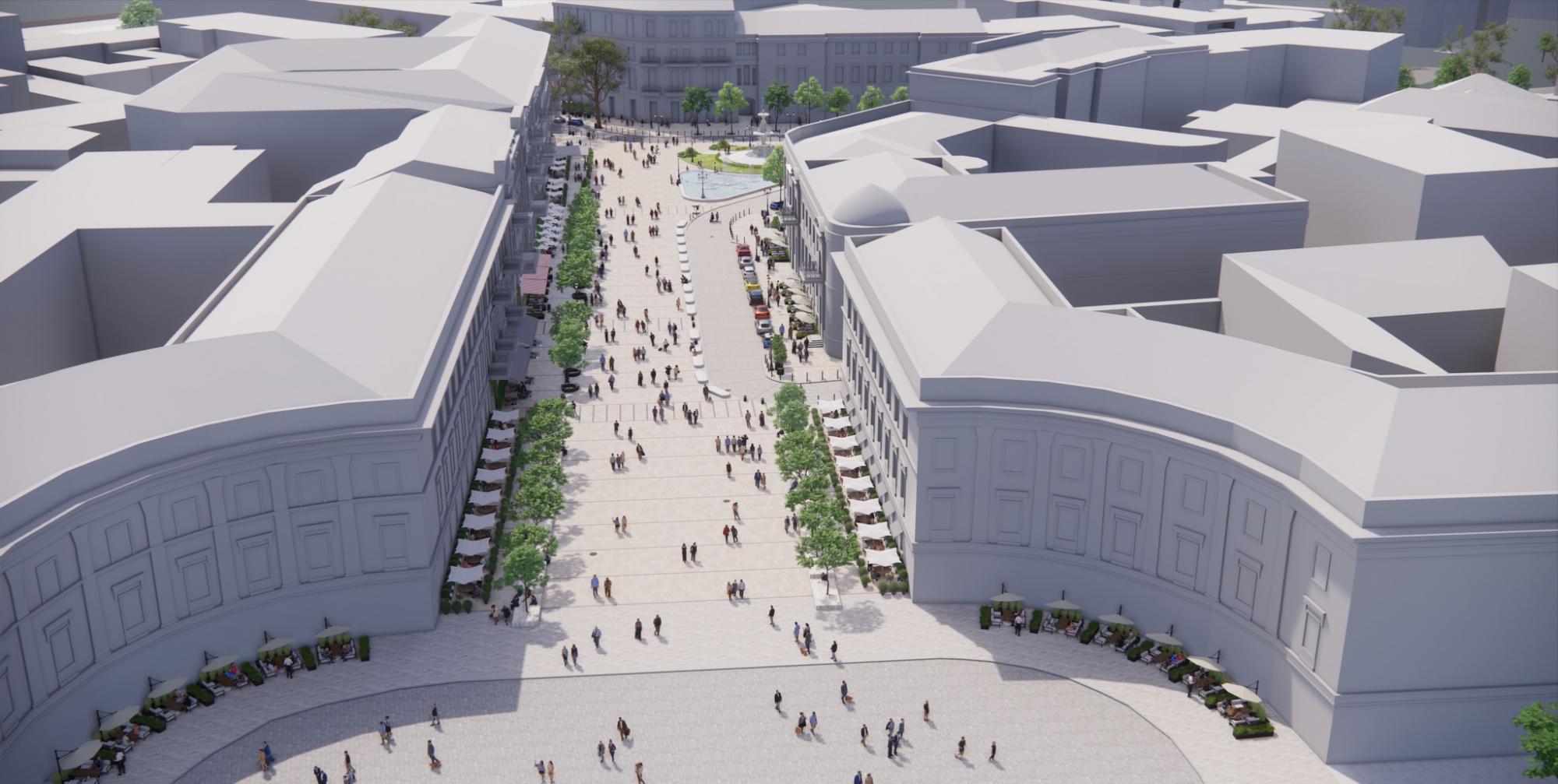 Що буде замість пам'ятника Катерині ІІ? Ось таким може стати центр Одеси (фото)