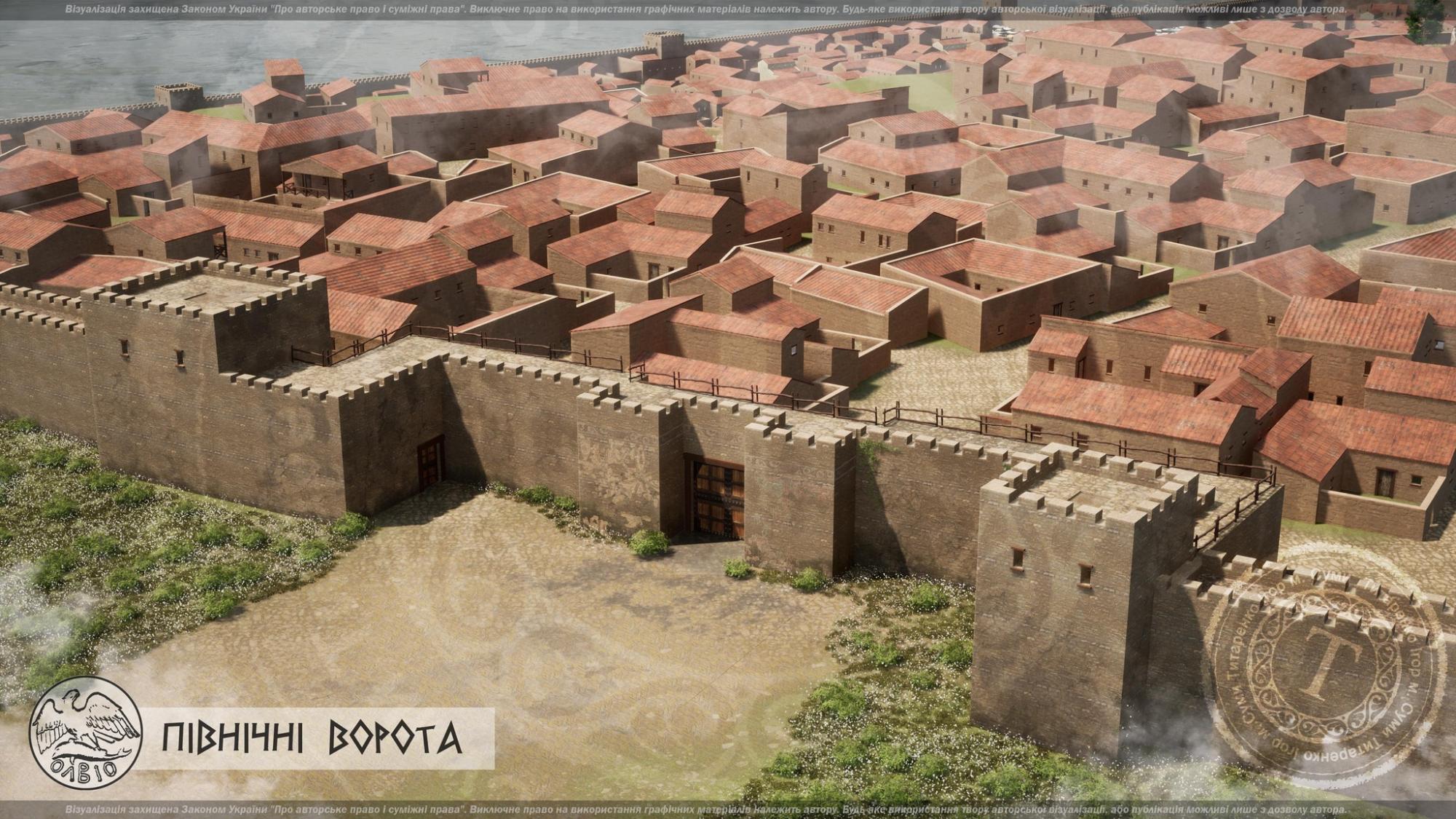 Величні храми й статуї богів: архітектор показав, як виглядала Ольвія