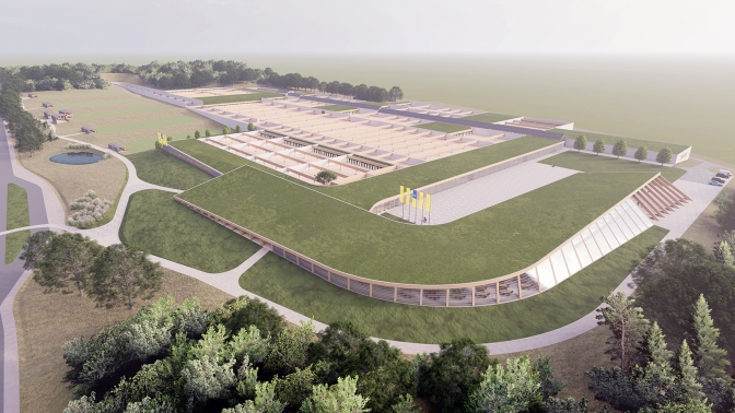 Под Львовом построят огромное стрельбище. Уже есть первые фото проекта