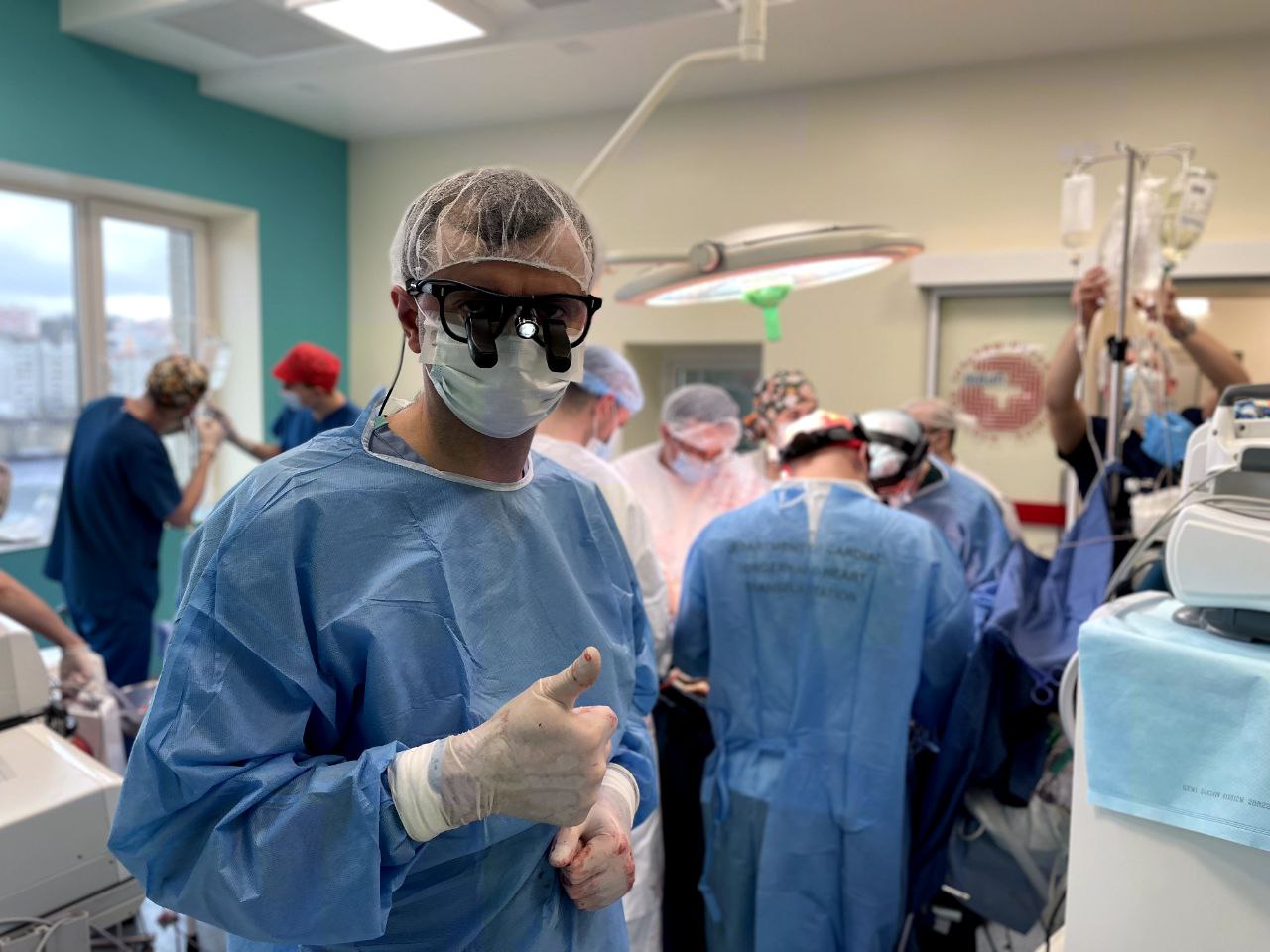 Украинские врачи впервые пересадили легкие ликвидатору аварии на ЧАЭС (фото)