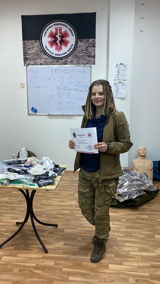 Светлый ангел бойцов: под Бахмутом погибла военный медик Яна Рихлицкая