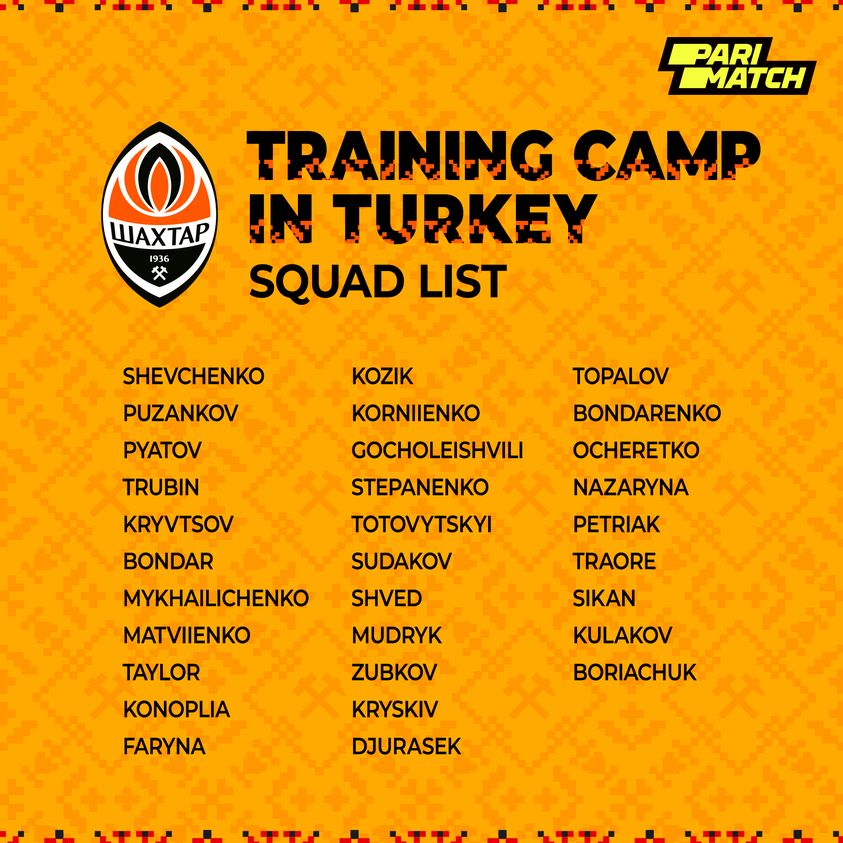 "Шахтар" прилетів на збори до Туреччини: в обоймі новачок і ще 30 футболістів