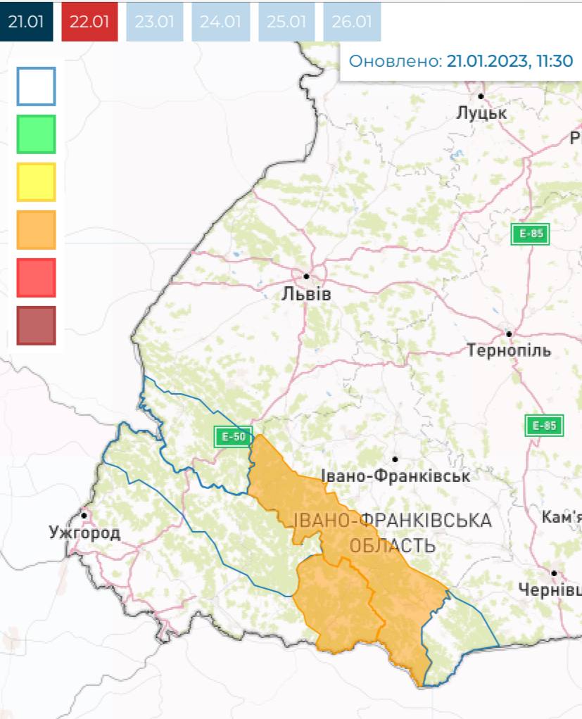 Українців попередили про можливість сходження лавин у Карпатах
