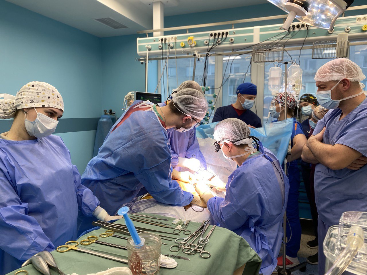 Украинские врачи впервые пересадили легкие ликвидатору аварии на ЧАЭС (фото)