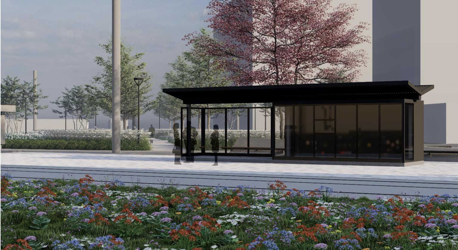 У Києві показали концепцію нового скверу біля метро "Героїв Дніпра": фото та особливості