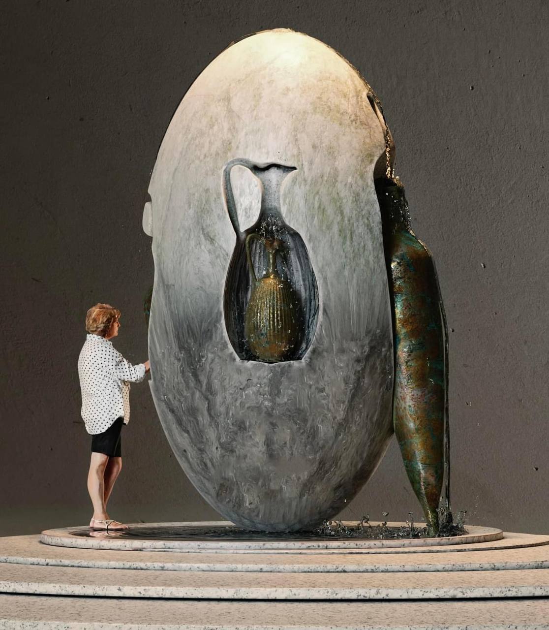 В центре Киева появится необычный фонтан. Делимся первыми фото проекта