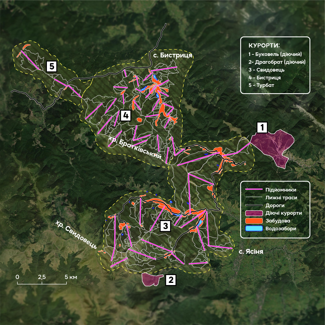 У Карпатах хочуть побудувати курорти на території унікальних лісів: розгорається скандал