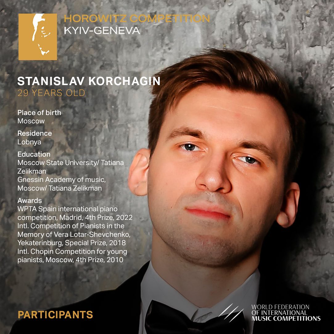 У Мінкульті пояснили скандальну появу на Конкурсі Горовиця російського піаніста