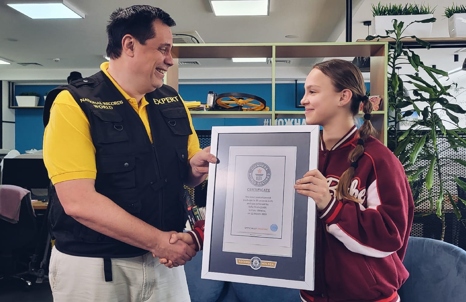 12-річна українка вдруге встановила рекорд Книги Гіннеса: ось що вона зробила