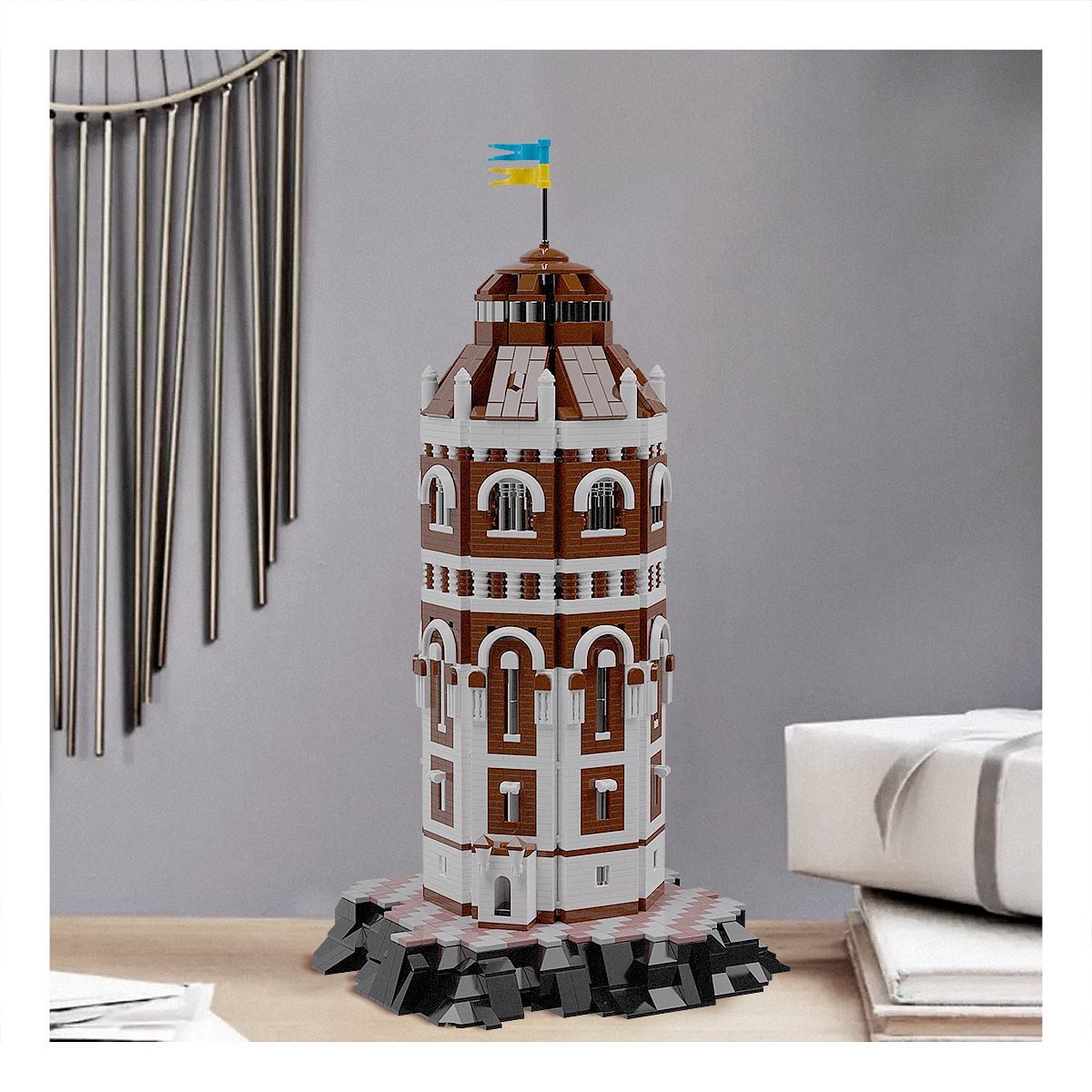 Lego може випустити конструктор із маріупольською вежею. Дивіться, як вона виглядиме (фото)