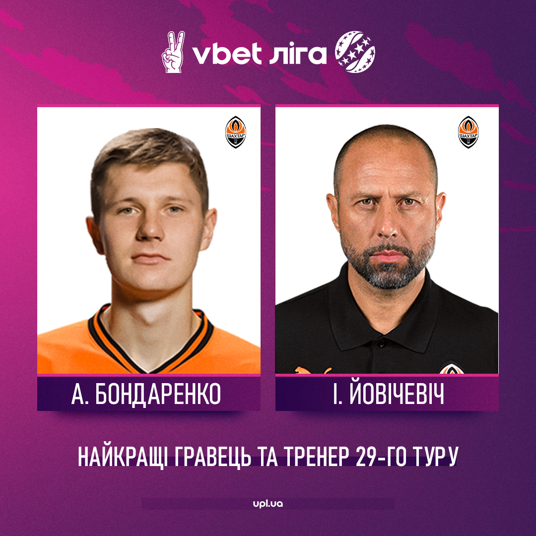 Чемпіон України забрав призи УПЛ найкращому гравцю і тренеру туру