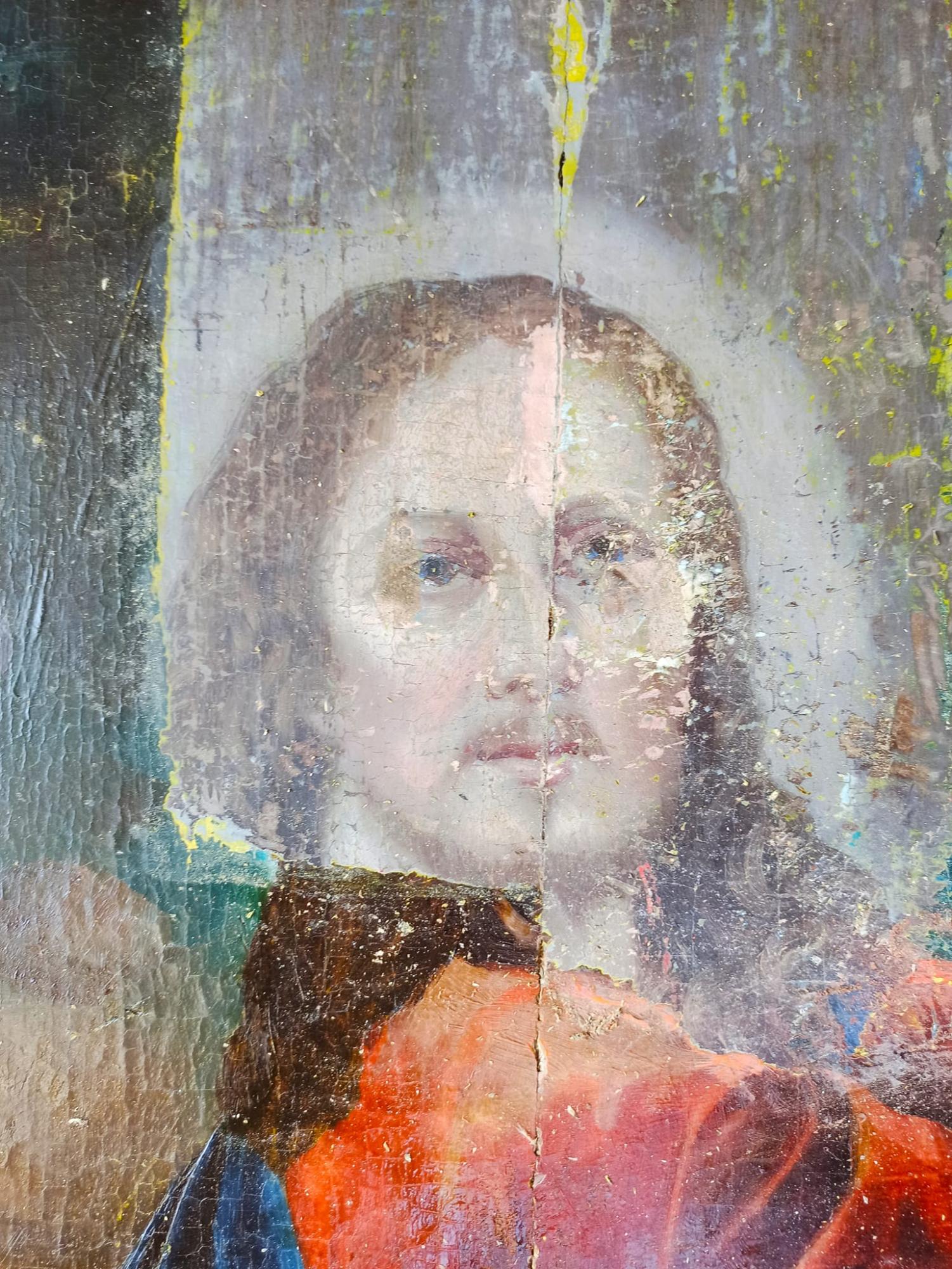 На горищі старого волинського храму знайшли унікальну 300-річну ікону Почаївської Божої Матері (фото)