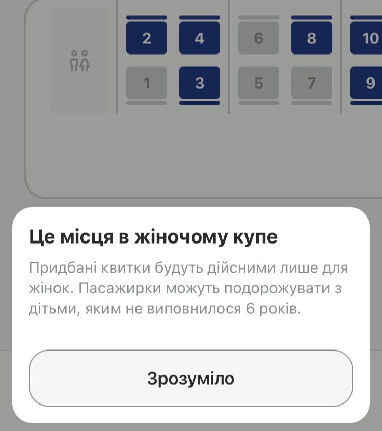 Первый пошел! Укрзализныця уже запустила женские купе: что известно