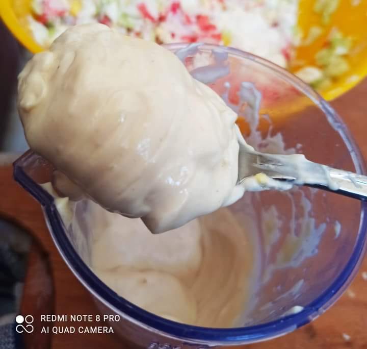 Пісний майонез без яєць. Готується за 5 хвилин, на смак - краще за магазинний