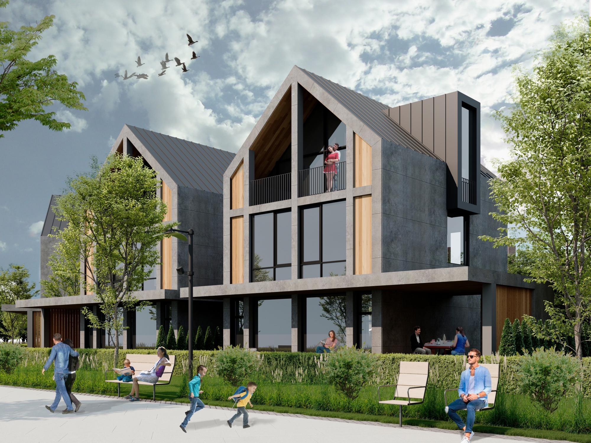 На півострові в Дніпрі зведуть елітний ЖК. Вже є перші фото