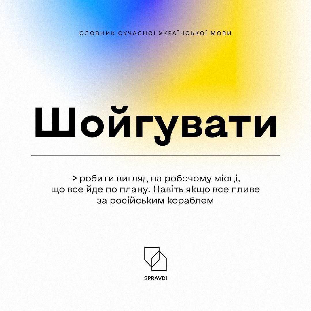 Шойгувати, арестовлення, затридні: украинцы придумали "Словарь современного языка"