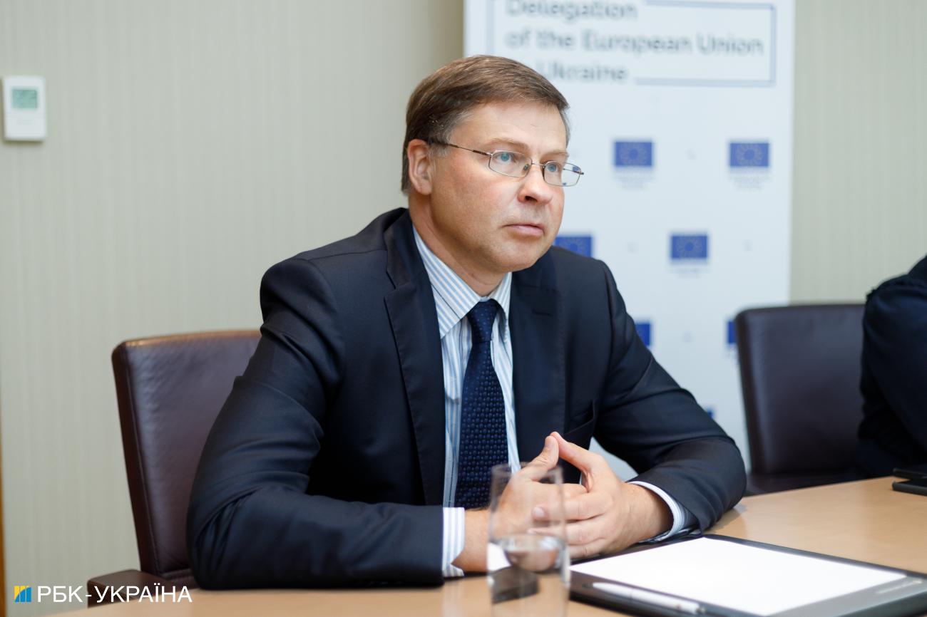 Валдіс Домбровскіс: Зараз немає консенсусу щодо подальшого розширення Євросоюзу