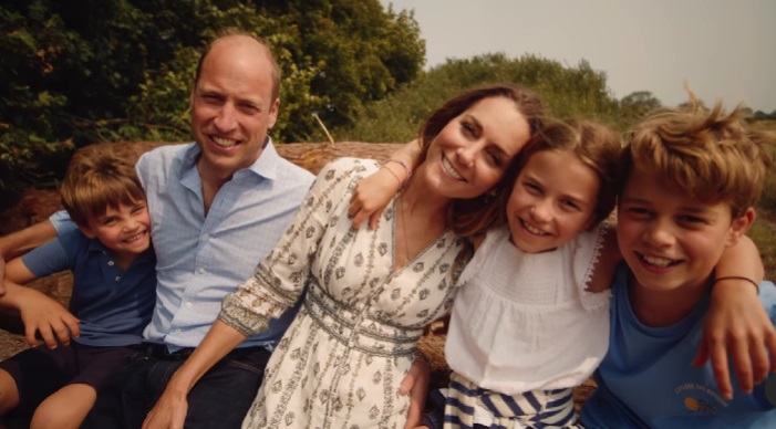 Кейт Міддлтон замилувала відео з чоловіком і дітьми та оголосила важливу новину щодо свого лікування