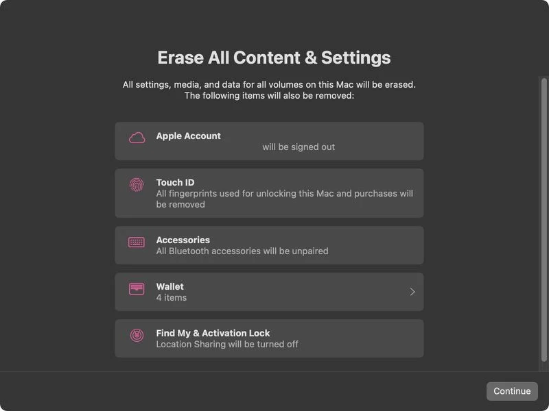 Як стерти всі дані та відновити заводські налаштування на Macbook: інструкція