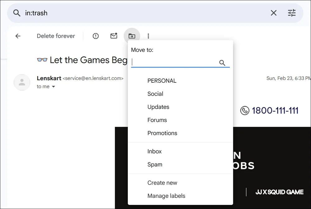 Як знайти і відновити зниклі листи в Gmail: ефективні способи