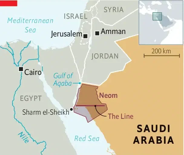 Місто-стіна Neom. Як Саудівська Аравія будує мегаполіс майбутнього і які ризики приховує проект