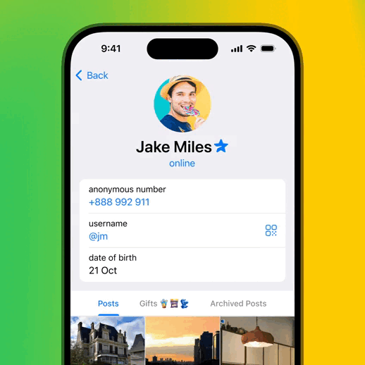 У Telegram з'явилася музика в профілі та нові функції для користувачів: список