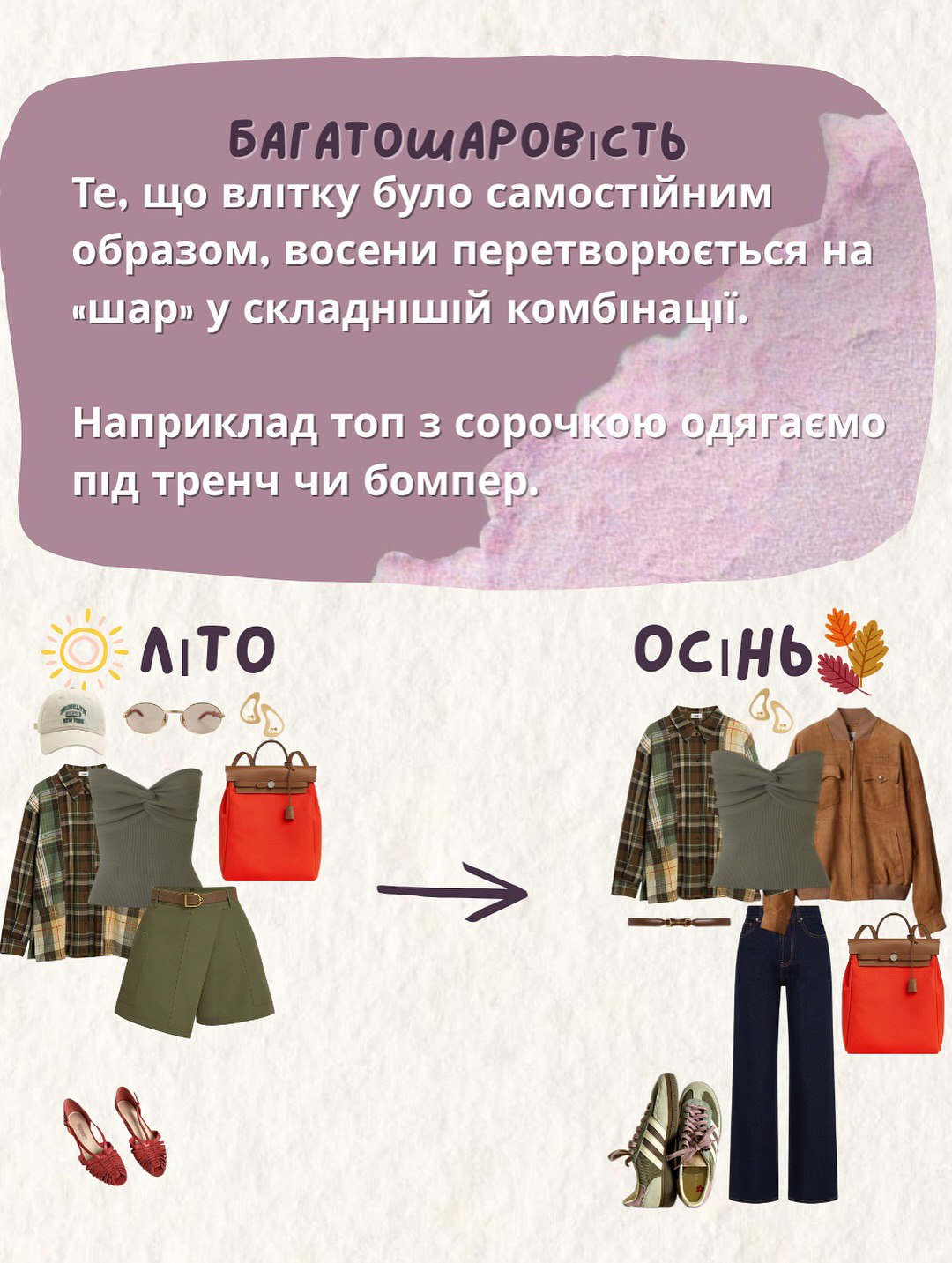 Як носити літні речі восени: стильні поєднання, які працюють