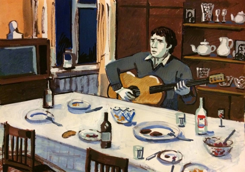 Спливли малюнки "радянської" дівчинки, що показують сувору правду про СРСР