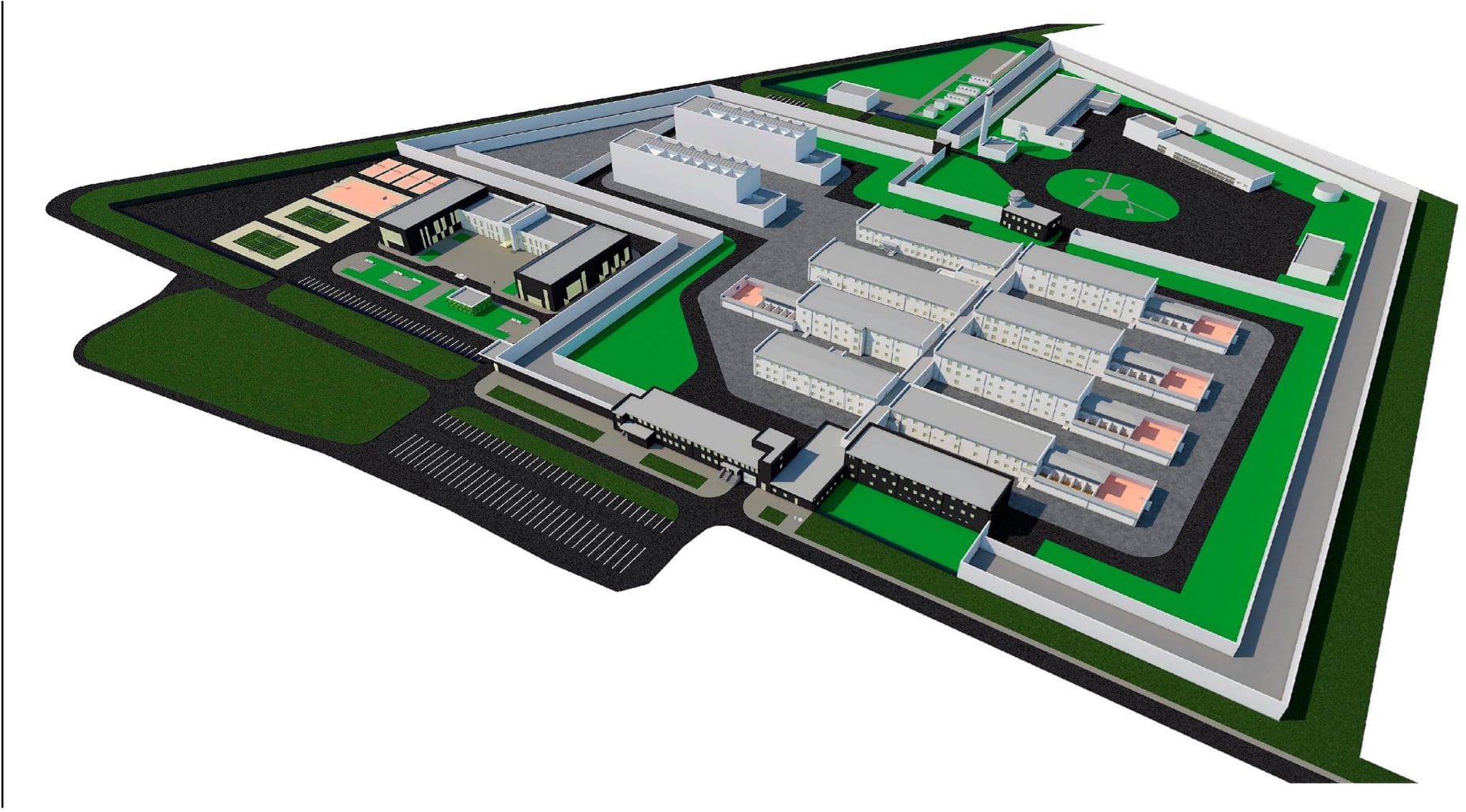 Малюська показал новую тюрьму под Киевом: впечатляющие фото