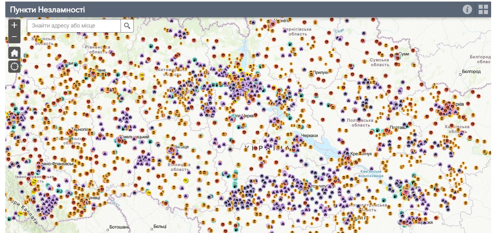 Україна розгортає "пункти незламності": як їх знайти