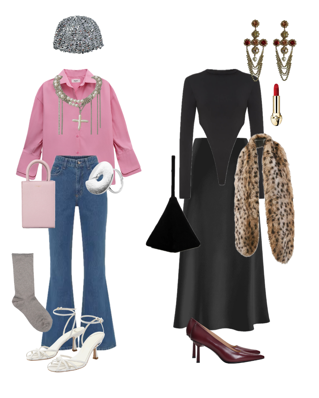 Як зібрати бюджетний святковий образ на Новий рік з того, що вже є у шафі