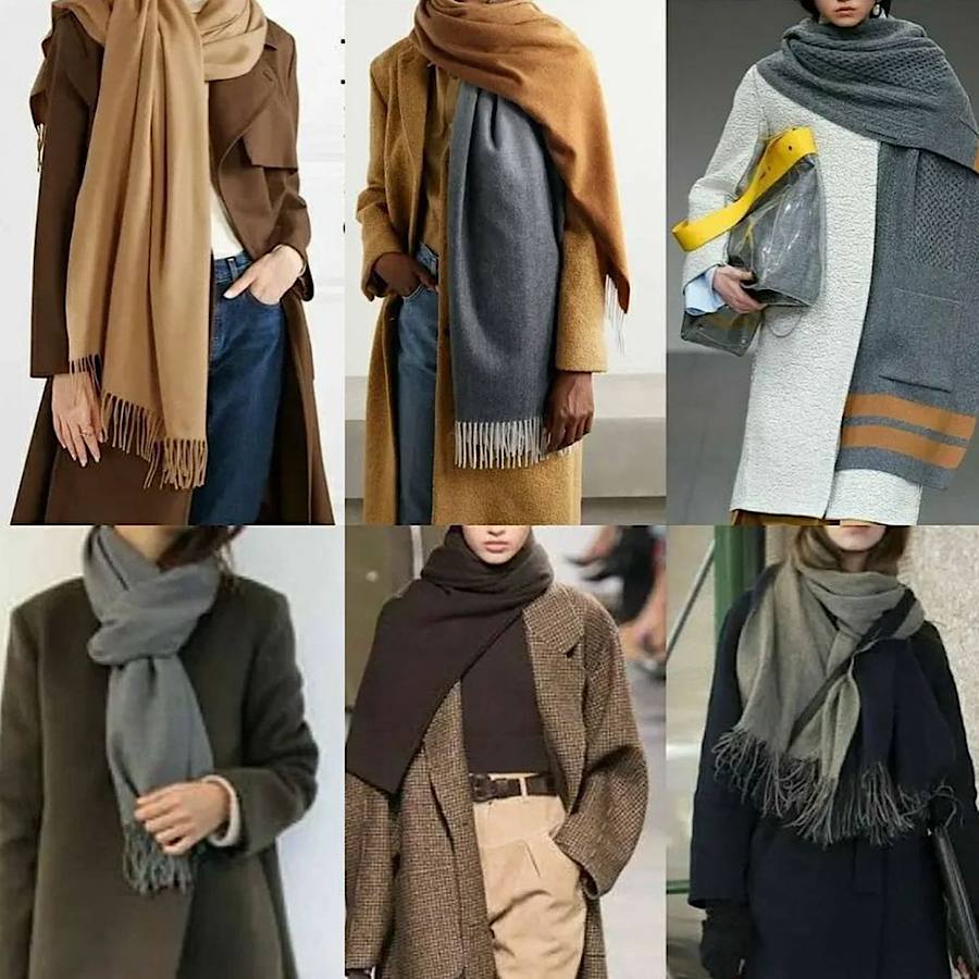 Стиліст показала, який вибрати шарф на зиму та як його носити (фото)