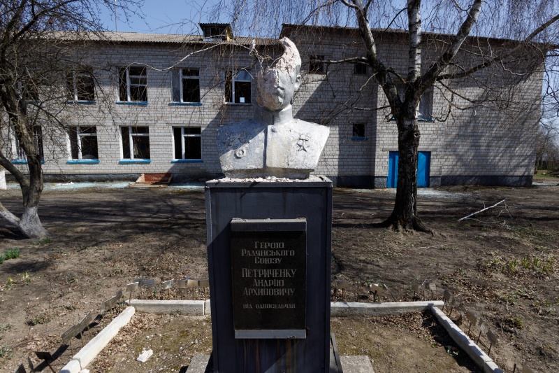 "Путін – це ірод". Як села під Гостомелем та Бородянкою пережили російську окупацію