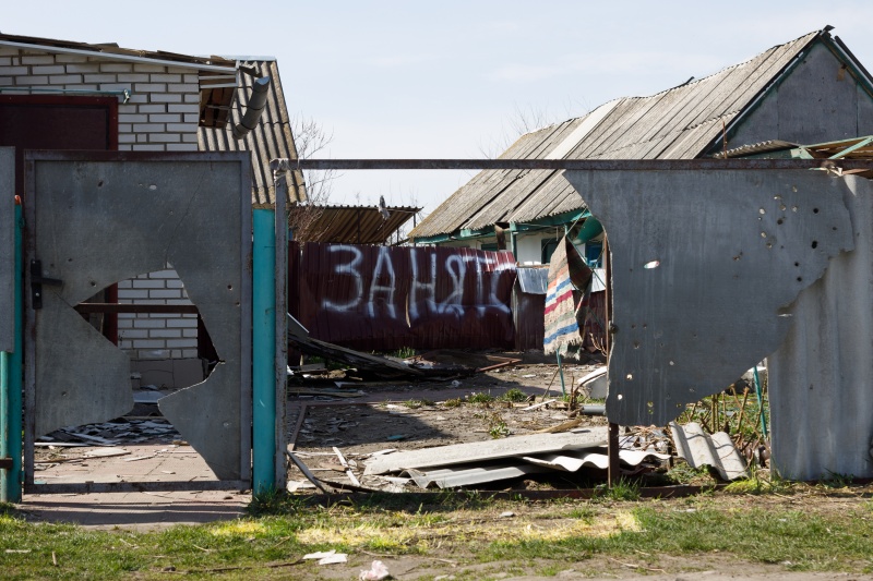 "Путін – це ірод". Як села під Гостомелем та Бородянкою пережили російську окупацію