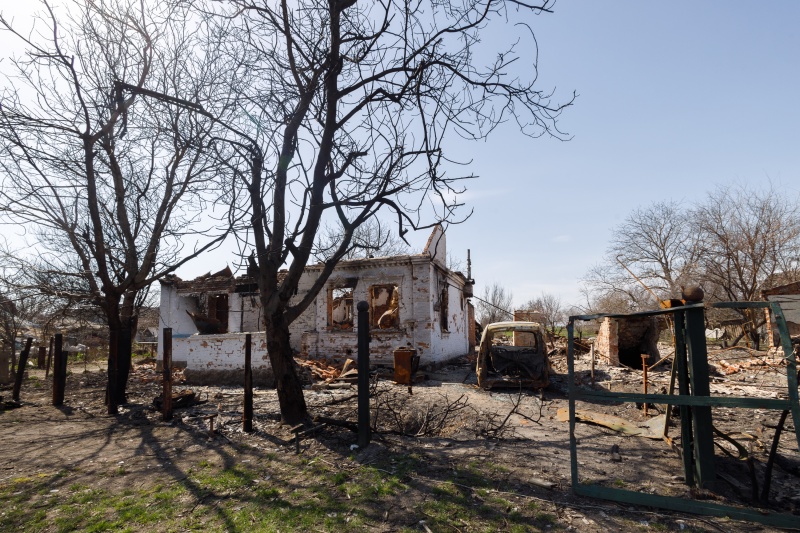 "Путін – це ірод". Як села під Гостомелем та Бородянкою пережили російську окупацію